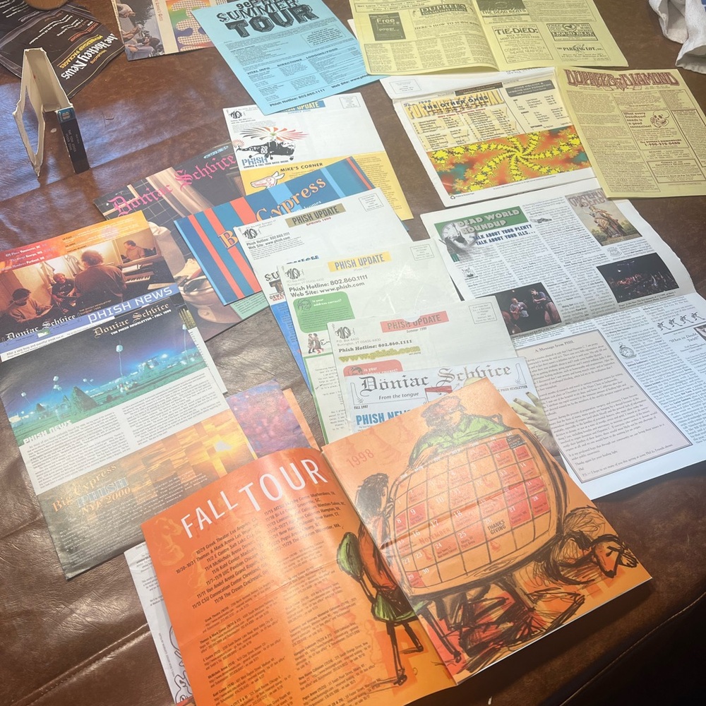 Vintage Phish Memorabilia